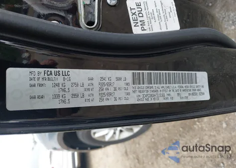 2017 Dodge Journey Sxt Awd from USA, damaged, VIN 3C4PDDBG0HT515163